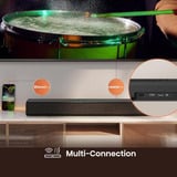 Hisense HS1000 Sort 2.0 kanaler 120 W, Sound bar Sort, 2.0 kanaler, 120 W, DTS Virtual:X, Dolby Audio, Dolby Digital Plus, Sort, Ledningsført, 100-240 V