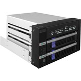 Icy Dock MB901SPR-B R1, Indramning Sort/Sølv