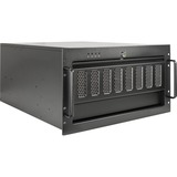 Inter-Tech IPC 6U-6606, Server boliger Sort