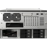 Inter-Tech IPC 6U-6606, Server boliger Sort