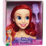 Just Play Disney Princess - Ariel Styling Hoved, Make-up og frisør hoved 