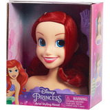 Just Play Disney Princess - Ariel Styling Hoved, Make-up og frisør hoved 
