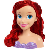 Just Play Disney Princess - Ariel Styling Hoved, Make-up og frisør hoved 