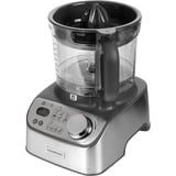 Kenwood FDM72.990SS foodprocessor 3 L Rustfrit stål Indbyggede vægte Sølv, 3 L, Rustfrit stål, 1,5 L, 1,5 L, Plast, Glas
