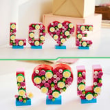 LEGO LOVE - 4 bogstaver, Bygge legetøj 