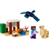 LEGO Minecraft Steves ørkenekspedition, Bygge legetøj Byggesæt, 6 År, Plast, 75 stk, 111 g