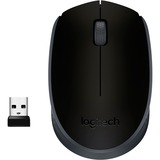 Logitech M171 Black-K mus Ambidextrous RF trådløst Optisk 1000 dpi Sort/grå, Ambidextrous, Optisk, RF trådløst, 1000 dpi, Sort