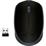 Logitech M171 Black-K mus Ambidextrous RF trådløst Optisk 1000 dpi Sort, Ambidextrous, Optisk, RF trådløst, 1000 dpi, Sort