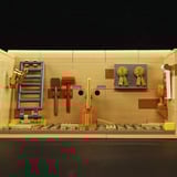 Lumibricks Hestestald, Bygge legetøj 