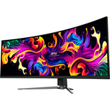 MSI MPG 491CQPXDE QD-OLED computerskærm 124,5 cm (49") 5120 x 1440 pixel Dual QHD Sort, Gaming Skærm Sort, 124,5 cm (49"), 5120 x 1440 pixel, Dual QHD, QD-OLED, 0,03 ms, Sort