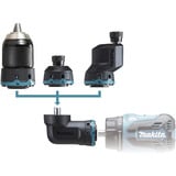 Makita Batteridrevet bore-/skruemaskine med udskifteligt hovedsystem DDF491Z, 18 Volt, Bore-/ skruemaskine Blå/Sort