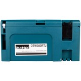 Makita DTW300RTJ elektrisk skruetrækker & slagbor 3200 rpm Sort, Blå, Schlagskruemaskine Blå/Sort, Slagnøgle, Pistolhåndtag, 1/2", Sort, Blå, Deep discharge, Overophedning, Overbelastning, Børstefri