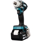 Makita DTW300RTJ elektrisk skruetrækker & slagbor 3200 rpm Sort, Blå, Schlagskruemaskine Blå/Sort, Slagnøgle, Pistolhåndtag, 1/2", Sort, Blå, Deep discharge, Overophedning, Overbelastning, Børstefri