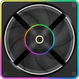 Ocypus Sigma F12 ARGB Ocypus, Sag fan Sort