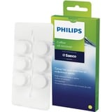 Philips CA6704/10 Tabs til kaffeoliefjerner, Rengørings tabs Afkalkningsmiddel, Philips, 800 series, 1200 series, 2200 series, 3200 series, 4300 series, 4400 series, 5400 series, 5500..., 6 stk, 70%, 100 g