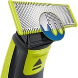 Philips Norelco OneBlade OneBlade QP240/50 4 x udskiftningsskær, Klinge Sølv/lysegrøn, Barberingshoved, 4 hoved(er), Sølv, Metal, Philips, Norelco OneBlade