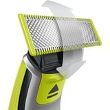 Philips Norelco OneBlade OneBlade QP240/50 4 x udskiftningsskær, Klinge Sølv/lysegrøn, Barberingshoved, 4 hoved(er), Sølv, Metal, Philips, Norelco OneBlade