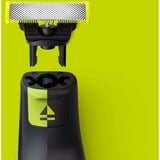 Philips Norelco OneBlade OneBlade QP240/50 4 x udskiftningsskær, Klinge Sølv/lysegrøn, Barberingshoved, 4 hoved(er), Sølv, Metal, Philips, Norelco OneBlade