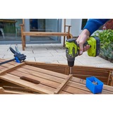 Ryobi ONE+ Akku bore-/skruemaskine R18DD5-0, 18Volt, Bore-/ skruemaskine Grøn/Sort