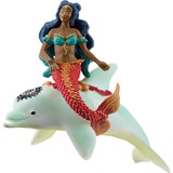 Schleich BAYALA Isabelle on Dolphin, Spil figur 5 År, Bayala: A Magical Adventure, Flerfarvet