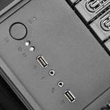SilverStone CS381 v1.1, Rack kabinet Sort