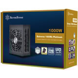 SilverStone Extreme 1000Rz Platinum, PC strømforsyning Sort