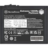 SilverStone Extreme 1000Rz Platinum, PC strømforsyning Sort