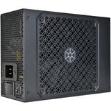 SilverStone HELA 2500R, PC strømforsyning Sort
