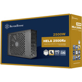 SilverStone SST-HA2500R-PM, PC strømforsyning Sort