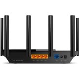 TP-Link Archer AX73 trådløs router Gigabit Ethernet Dual-band (2,4 GHz / 5 GHz) Sort Wi-Fi 6 (802.11ax), Dual-band (2,4 GHz / 5 GHz), Ethernet LAN, Sort, Bærbar router