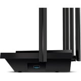TP-Link Archer AX73 trådløs router Gigabit Ethernet Dual-band (2,4 GHz / 5 GHz) Sort Wi-Fi 6 (802.11ax), Dual-band (2,4 GHz / 5 GHz), Ethernet LAN, Sort, Bærbar router
