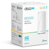 TP-Link Deco BE65-5G(1-pack) 5G BE9300 Mesh Wi-Fi 7, Router 