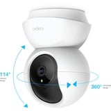 TP-Link Tapo TC70 overvågningskamera Sfærisk IP-sikkerhedskamera Indendørs Loft/væg IP-sikkerhedskamera, Indendørs, Trådløs, Loft/væg, Hvid, Sfærisk