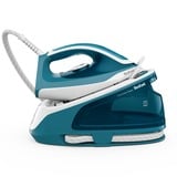 Tefal Express Easy SV6131 2200 W 1,7 L Hvid, Blå, Damp strygejern station Hvid/Turkis, 2200 W, 230 g/min, 5,8 bar, 1,7 L, 360 g/min, Hvid, Blå