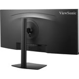 ViewSonic VA3420C, LED-skærm Sort