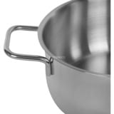 WMF 07.3021.6040 bageplade 3 L Rund Rustfrit stål Gryde bradepande, Potte rustfrit stål, Gryde bradepande, Rund, Rustfrit stål, Keramisk, Gas, Induktion, Rustfrit stål, 3 L