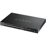 Zyxel XGS4600-32F Administreret L3 Sort, Switch Administreret, L3, Stativ-montering