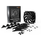 be quiet! SILENT WINGS PRO 4 | 120mm PWM Computerkabinet Ventilator 12 cm Sort 1 stk, Sag fan Sort, Ventilator, 12 cm, 3000 rpm, 36,9 dB, 83,9 kubikfod/min., 142,5 m³/t