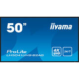 iiyama LH5041UHS-B2AG, Offentlig visning Højglans sort