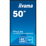 iiyama LH5041UHS-B2AG, Offentlig visning Højglans sort