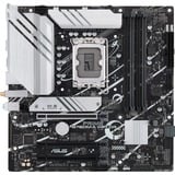 ASUS PRIME B760M-A WIFI D4 Intel B760 LGA 1700 micro ATX, Bundkort Sort/Sølv, Intel, LGA 1700, Intel® Celeron®, Intel® Core™ i3, Intel® Core™ i5, Intel® Core™ i7, Intel® Core™ i9,..., LGA 1700, DDR4-SDRAM, 128 GB