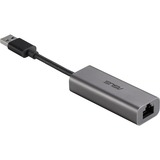 ASUS USB-C2500 Ethernet, Adapter grå, Ledningsført, USB, Ethernet