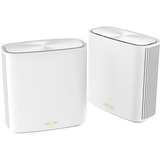 ASUS ZenWiFi XD6 2-pack Dual-band (2,4 GHz / 5 GHz) Wi-Fi 6 (802.11ax) Hvid 4 Intern, Router Hvid, Hvid, Intern, Strøm, Dual-band (2,4 GHz / 5 GHz), Wi-Fi 6 (802.11ax), 802.11a, 802.11b, 802.11g, Wi-Fi 4 (802.11n), Wi-Fi 5 (802.11ac), Wi-Fi 6 (802.11ax)