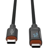 Ansmann USB 2.0 kabel, USB-C stik > USB-C stik antracit