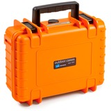 B&W 1000/O/SI taske til opbevaring af værktøj Orange Polypropylen (PP), Kuffert Orange, Orange, Polypropylen (PP), Støvresistent, Vandtæt, 248,92 x 175,26 x 93,98 mm, 269,2 mm, 215,9 mm