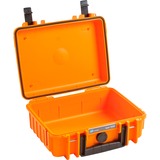 B&W 1000/O/SI taske til opbevaring af værktøj Orange Polypropylen (PP), Kuffert Orange, Orange, Polypropylen (PP), Støvresistent, Vandtæt, 248,92 x 175,26 x 93,98 mm, 269,2 mm, 215,9 mm
