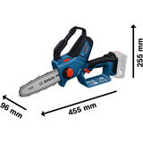 Bosch Batteri gren sav GKE 18V-20 Professional solo, 18 Volt, Motorsav Blå