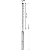 Bosch Expert SDS Max-8X Hammer drill bit 1 stk, Boremaskine Borehammer, Hammer drill bit, 1,2 cm, 340 mm, Beton, Sten, 20 cm