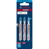 Bosch Expert T118 EHM Stiksavklinger Karbid 3 stk Stiksavklinger, Ark af rustfrit stål (tynd), Karbid, Rustfrit stål, 1,4 mm, 5 mm