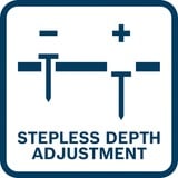 Bosch GNH 18V-64-2 M Professional solo, 0601482000, søm maskine Blå/Sort